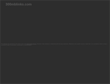 Tablet Screenshot of 300mblinks.com
